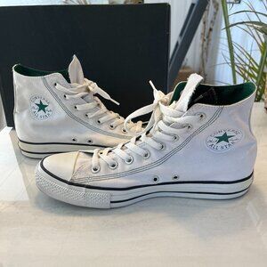 Converse SPLICE All Star Chuck Taylor Hi White Green US 9 Nike Air Jordan Dunk